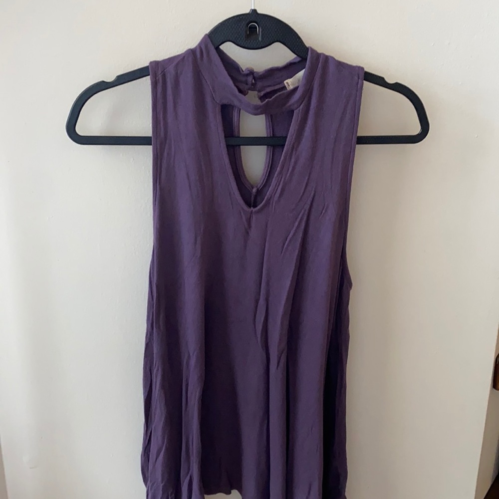 Altar’d State Purple Flowy shirt
